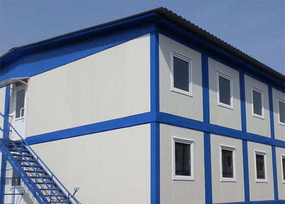 Instalación fácil ligera prefabricada de la casa de marco de acero del indicador de la alta durabilidad
