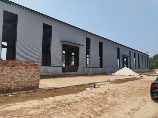 La inmersión caliente constructiva prefabricada galvanizó el taller de la estructura de acero para el uso industrial