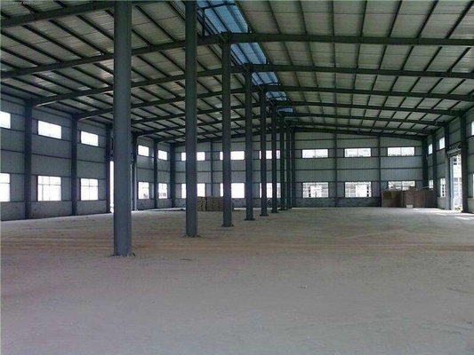 Edificio de almacén prefabricado fuerte estructura principal vigas C vigas H vigas para industriales