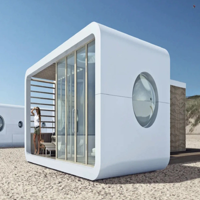 Hogar Modular Prefabricado Inteligente Hogar Moderno Contenedor Móvil Apple Cabin