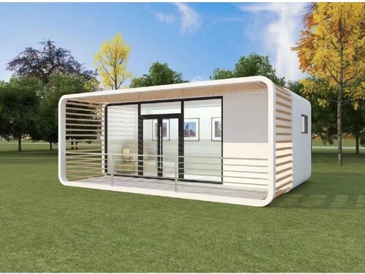 Hogar Modular Prefabricado Inteligente Hogar Moderno Contenedor Móvil Apple Cabin