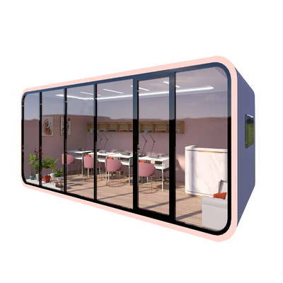 Prefabricado Casa pequeña Prefabricado Apple Cabin Container Hotel cápsula móvil