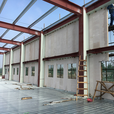 Planta de estructuras prefabricadas de acero modular, almacén de estructuras prefabricadas de acero