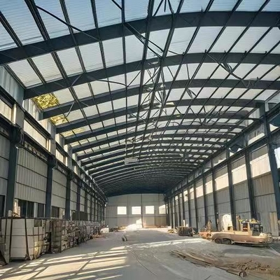 Techo prefabricado de metal Cuadro de acero estructural pesado