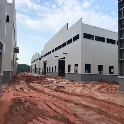 Estructura prefabricada de acero con viga H para la construcción residencial sostenible