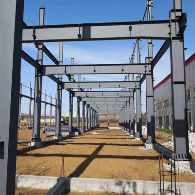 Q235 / Q355 Construcción de talleres prefabricados de acero estructural de carbono