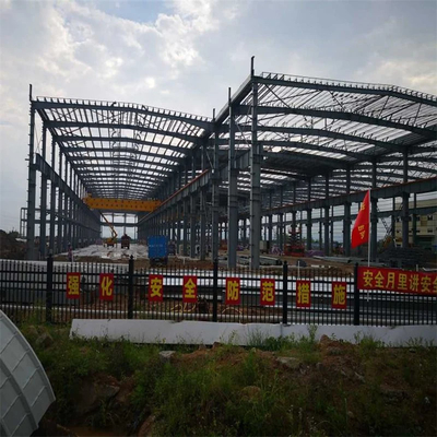 Q235 / Q355 Construcción de talleres prefabricados de acero estructural de carbono