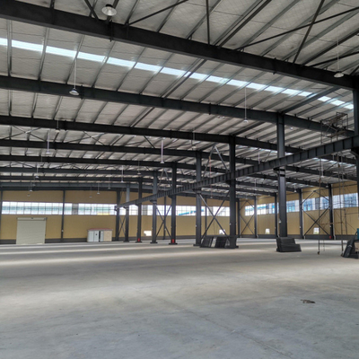 Construcción de edificios industriales prefabricados de acero