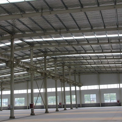 Construcción de estructuras industriales de acero Sala prefabricada Almacén de estructuras prefabricadas de acero