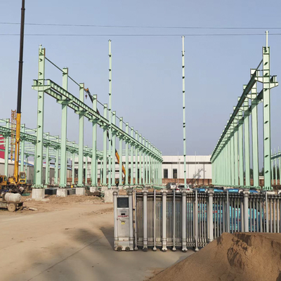 Taller de estructuras prefabricadas de acero de construcción rápida y diseño flexible
