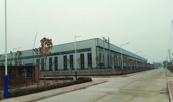 Estructura laminada en caliente de Warehouse PEB de la sección de H para el parque de la logística