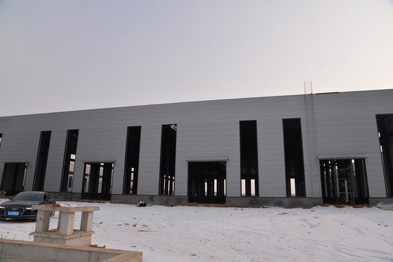 La construcción de edificios de Warehouse de la estructura de acero del palmo grande de Q355B fácil monta