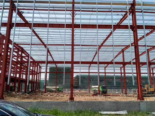 Centro comercial de acero industrial agrícola de la estructura de acero de los edificios PEB de la prenda impermeable