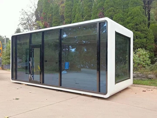 LANGE echó los hogares extensibles portátiles 13.92m2 de la casa del envase del paquete plano