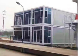 Tres casas modulares prefabricadas extensibles minúsculas de la casa plegable del envase de los dormitorios