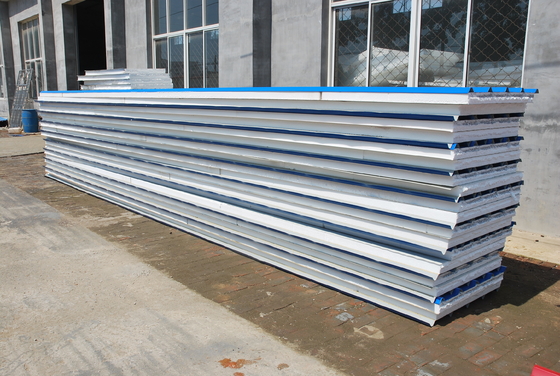 Construcción prefabricada de dos pisos de Warehouse de la estructura de acero de Q355B 50m2