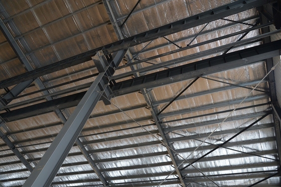 El tejado de acero prefabricado sísmico anti de LANGE ata para el edificio