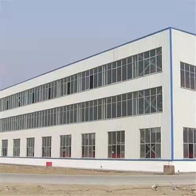 Taller modular prefabricado galvanizado peso ligero pintado de la estructura de acero