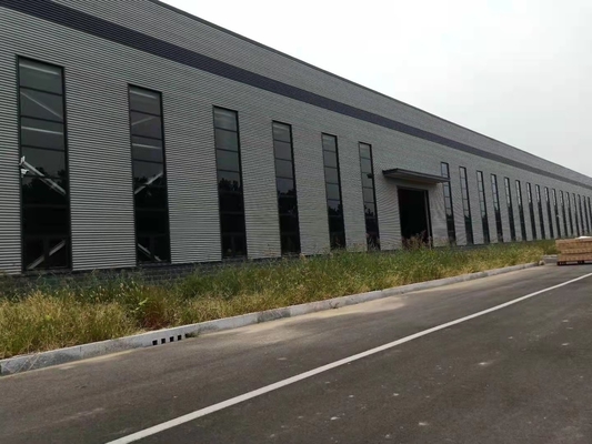 El marco de acero de la luz de Q235 Q355 estructura la construcción de la vertiente de Warehouse