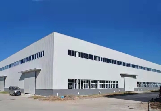 Los edificios de marco de acero grandes de LANGE cultivan la casa de marco de acero ligera prefabricada