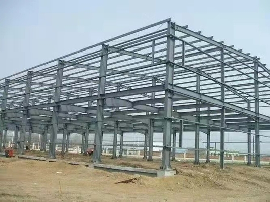edificios agrícolas con marco de acero constructivos del metal agrícola del panel de 75m m EPS