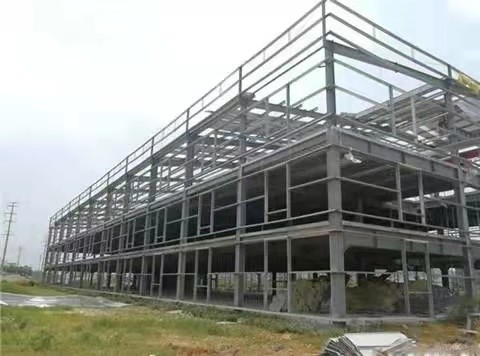 Almacenamiento Warehouse de la estructura de acero Q355