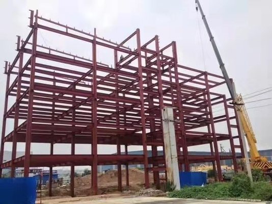 Las lanas de la fibra de vidrio prefabricaron los edificios de marco de acero para la casa de planta baja