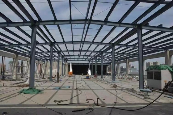 El aislamiento de calor prefabricó la casa prefabricada del chalet de los pisos de los edificios de marco de acero dos