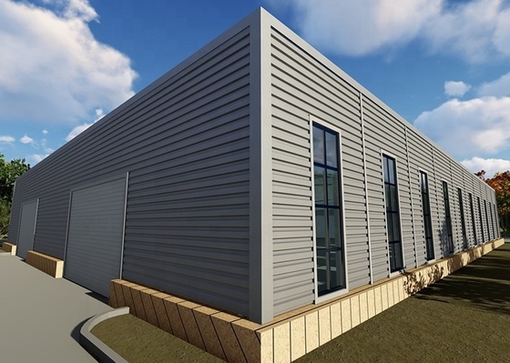 El taller ambiental de la estructura de acero del OEM fácil monta Warehouse prefabricado
