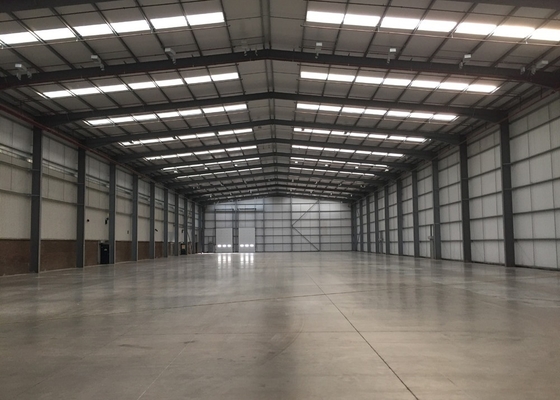 El taller ambiental de la estructura de acero del OEM fácil monta Warehouse prefabricado