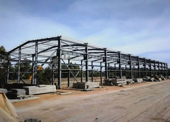 Metal prefabricado del CE que enmarca a Crane Workshop Steel Structure Houses