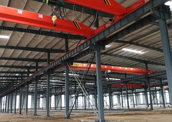 Metal prefabricado del CE que enmarca a Crane Workshop Steel Structure Houses