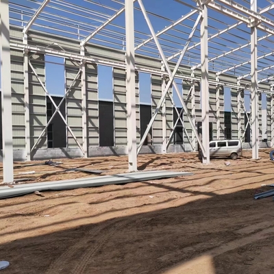 Las correas del tejado galvanizaron la construcción de acero para el edificio de Warehouse de los componentes